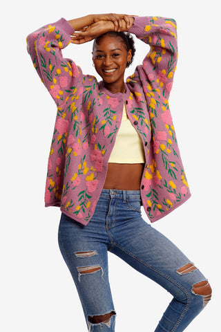 Violet Fantasy Cardigan