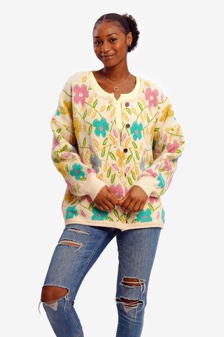 Flower Power Cardigan