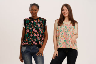 Flower Tangle Duo – Jungle Bloom Vest Bundle