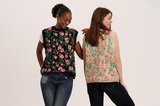 Flower Tangle Duo – Jungle Bloom Vest Bundle