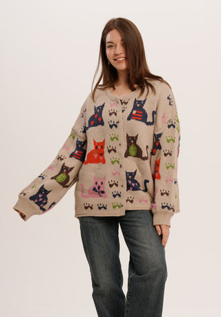 Cat Lover Cardigan