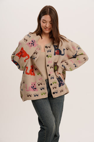 Cat Lover Cardigan
