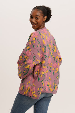 Violet Fantasy Cardigan