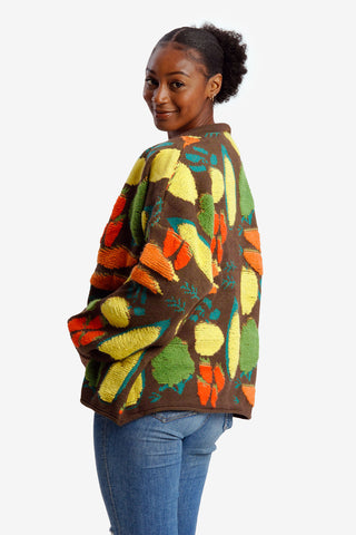 Brown Harvest Cardigan