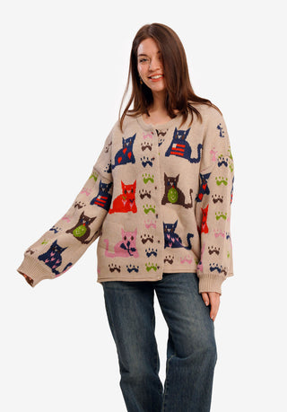 Cat Lover Cardigan