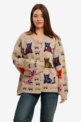 Cat Lover Cardigan
