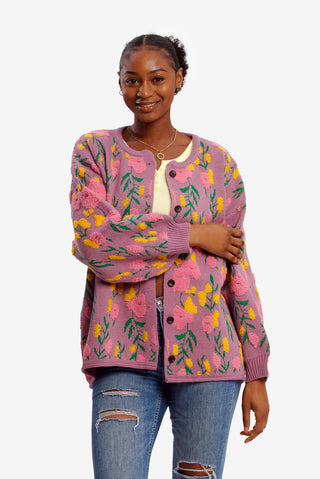 Violet Fantasy Cardigan