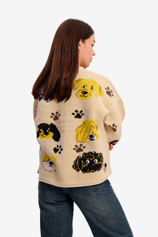 Dog Lover Cardigan