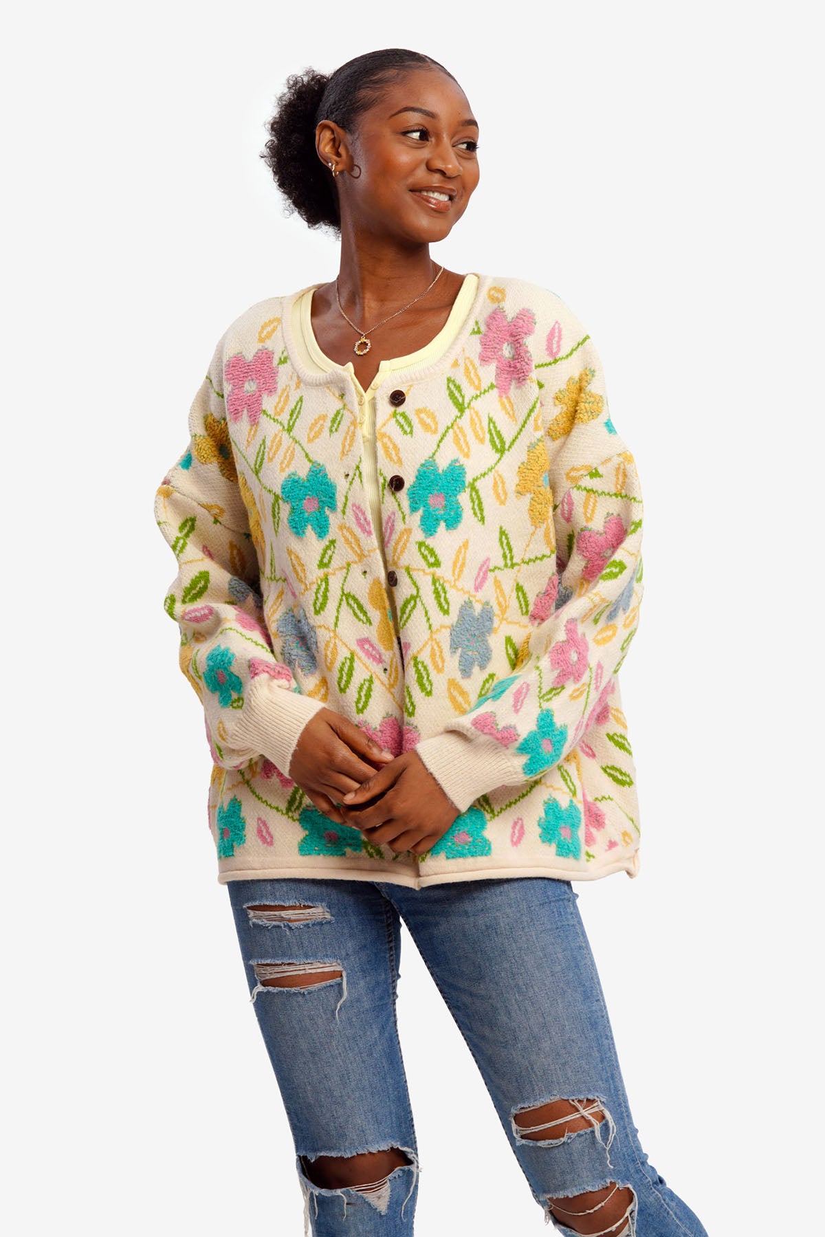 Flower Power Cardigan | Bright, Breezy & Blooming Lovely – Cardi Craze