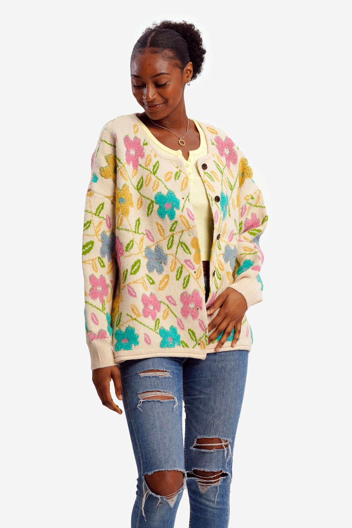 Flower Power Cardigan | Bright, Breezy & Blooming Lovely – Cardi Craze