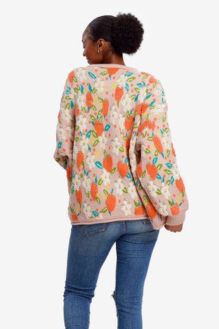 Pink Meadow Bloom Cardigan