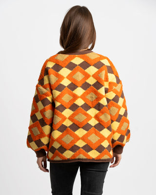 Retro Sunrise Cardigan