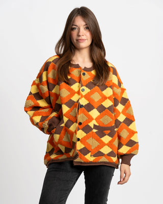 Retro Sunrise Cardigan