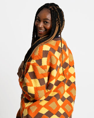 Retro Sunrise Cardigan