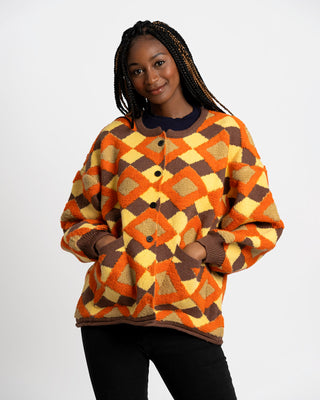 Retro Sunrise Cardigan