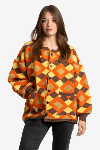 Retro Sunrise Cardigan