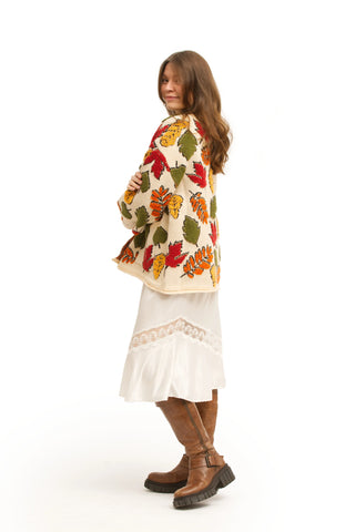 Dancing Leaves Cardigan