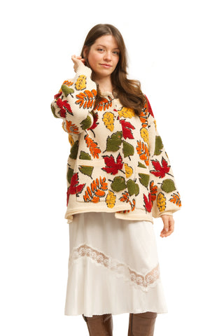 Dancing Leaves Cardigan