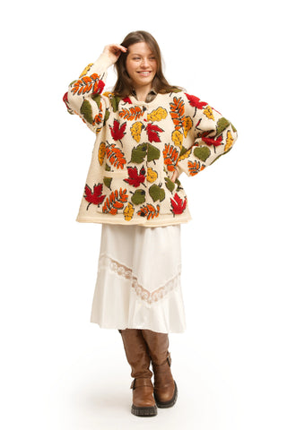 Dancing Leaves Cardigan
