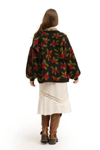 Forest Berry Cardigan