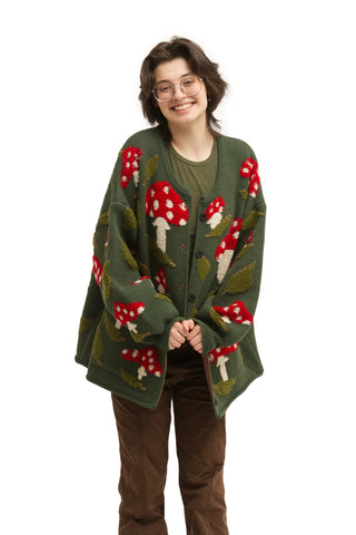 Wild Mushroom Cardigan