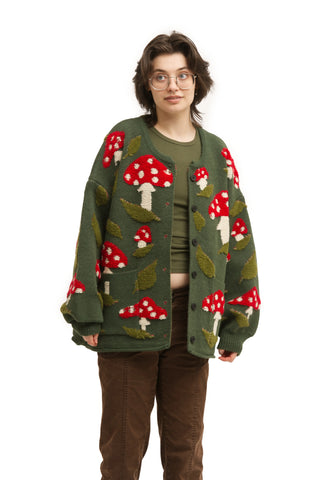 Wild Mushroom Cardigan