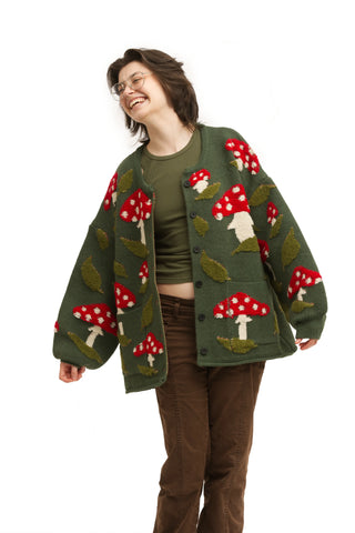 Wild Mushroom Cardigan