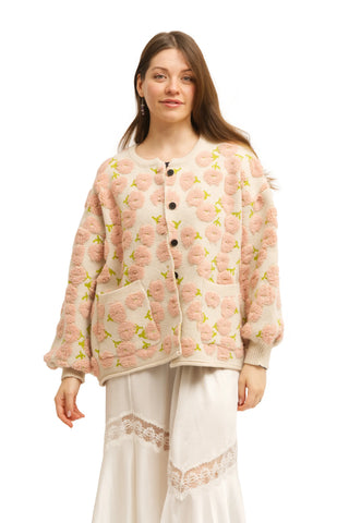 Blush Blossom Cloud Cardigan