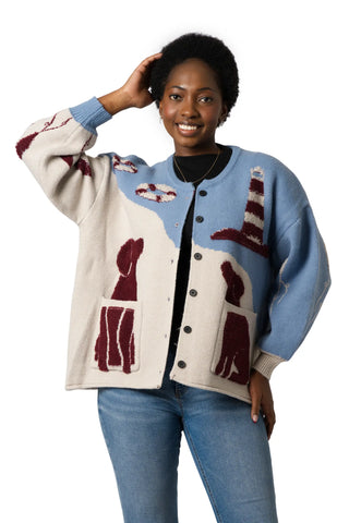 The Beach Dog Cardigan