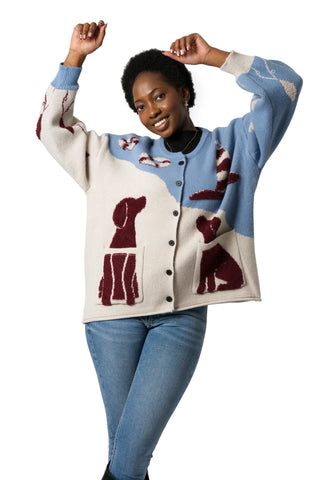 The Beach Dog Cardigan