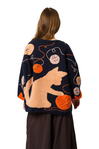 The Curious Cat Cardigan