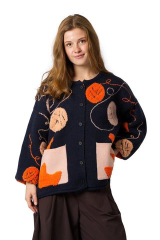 The Curious Cat Cardigan