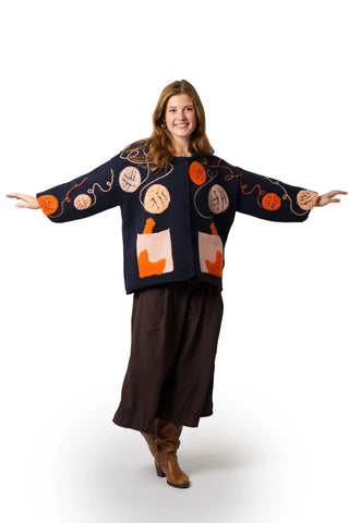 The Curious Cat Cardigan